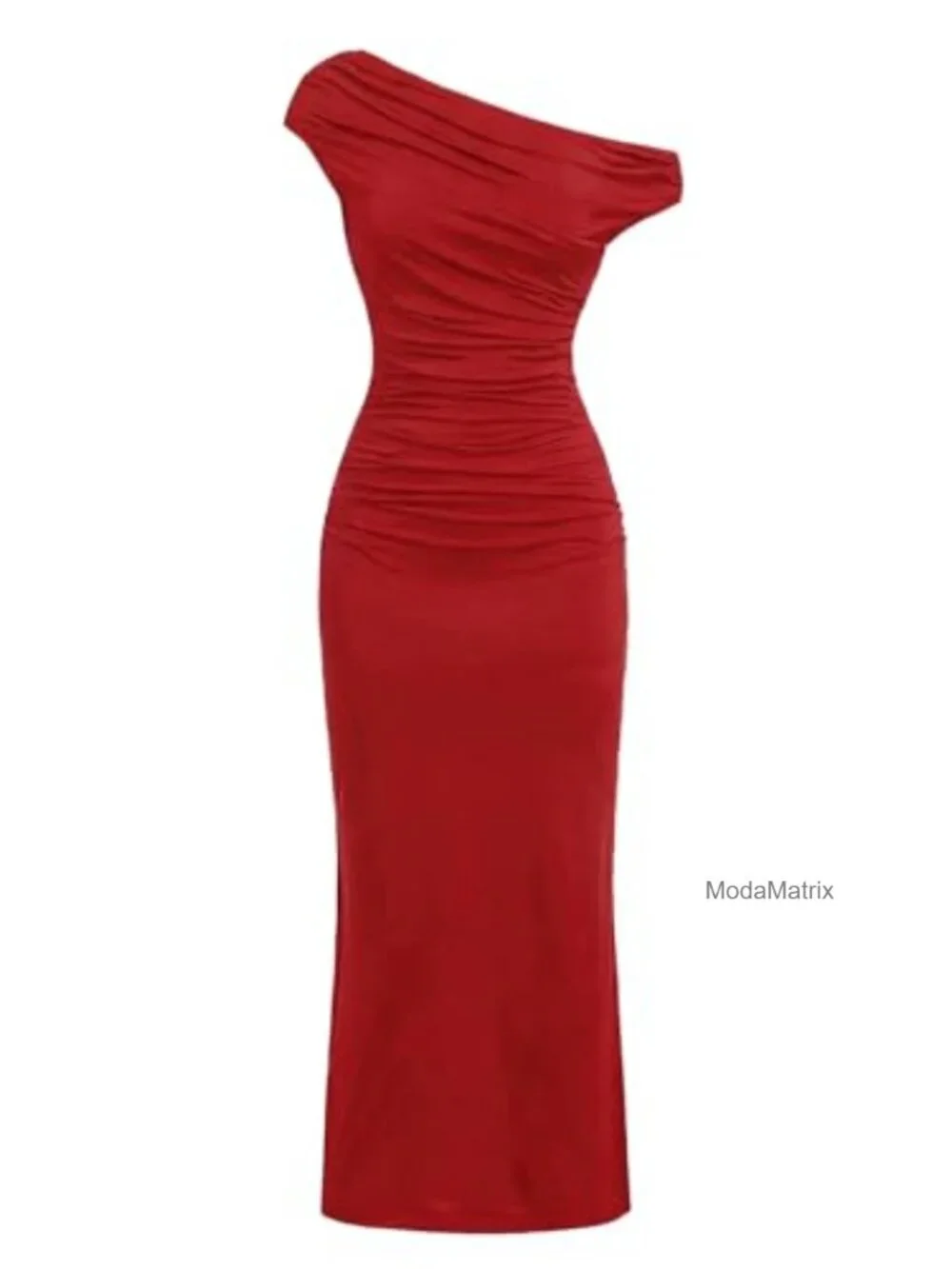 Girls Off Shoulder Ruched Maxi Dress Short Sleeve Formal